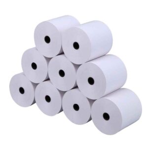 Papel térmico 80mmx80mm 65gr - caja de 50 rollos